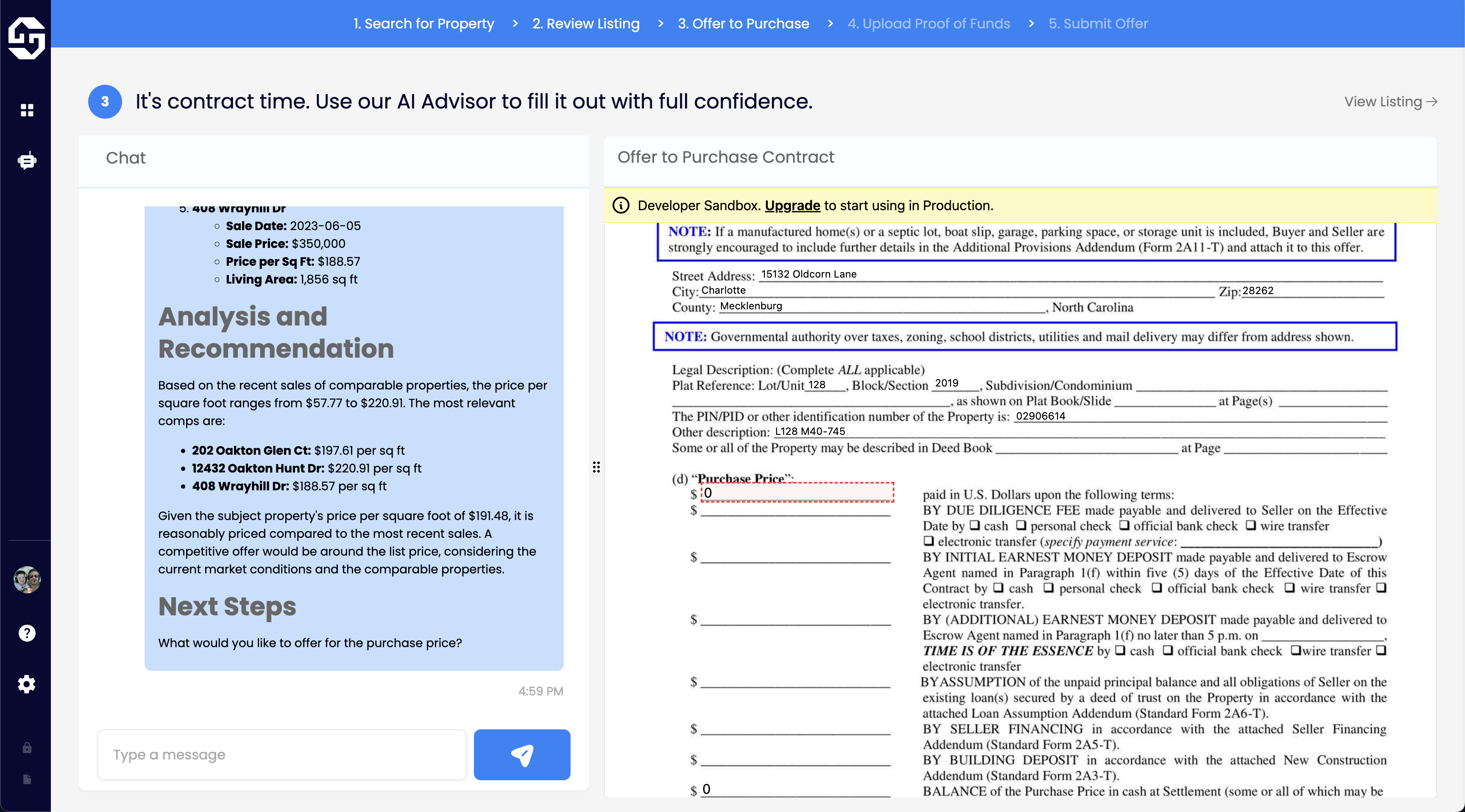 seamless process step 2