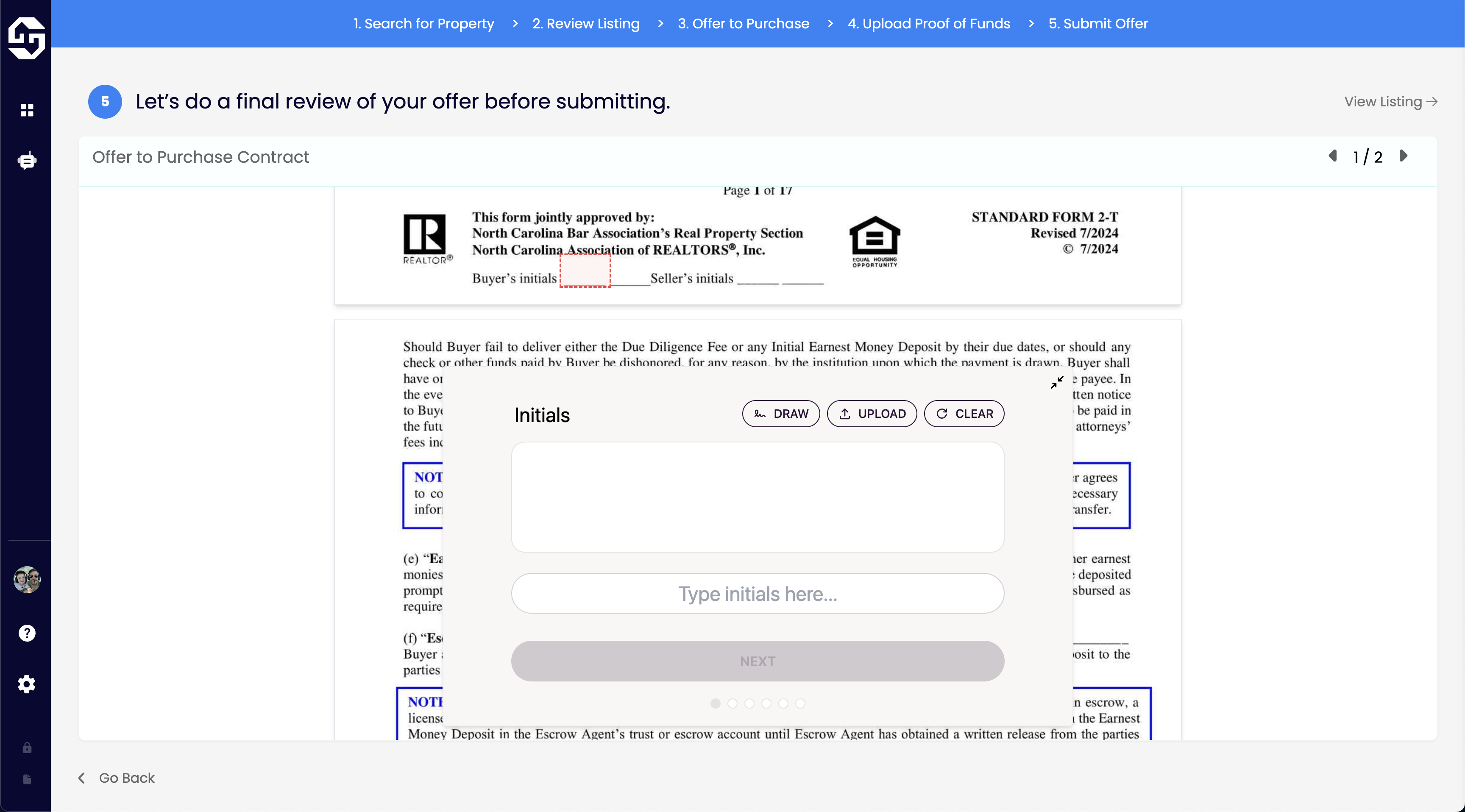 seamless process step 3